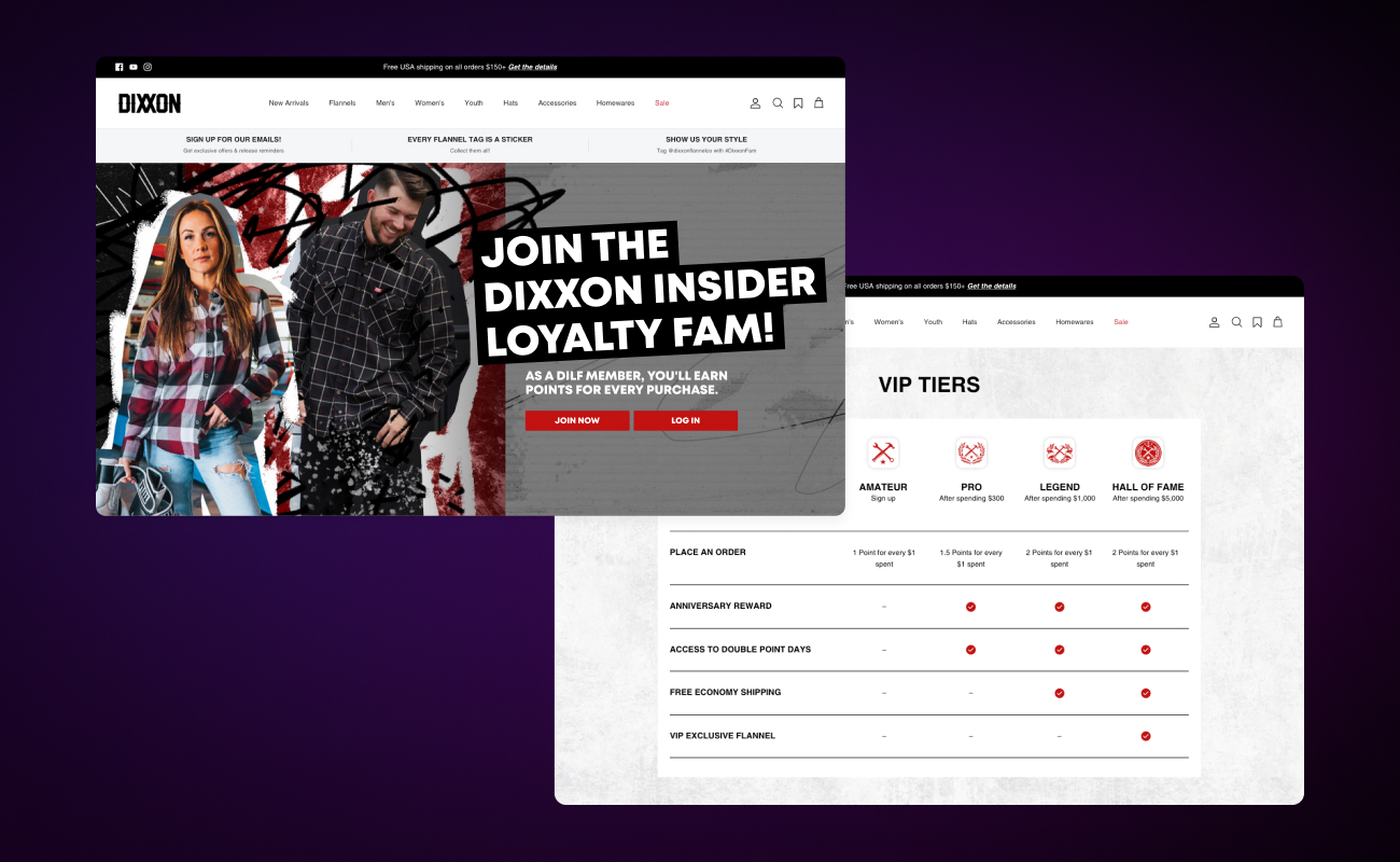 Dixxon loyalty program