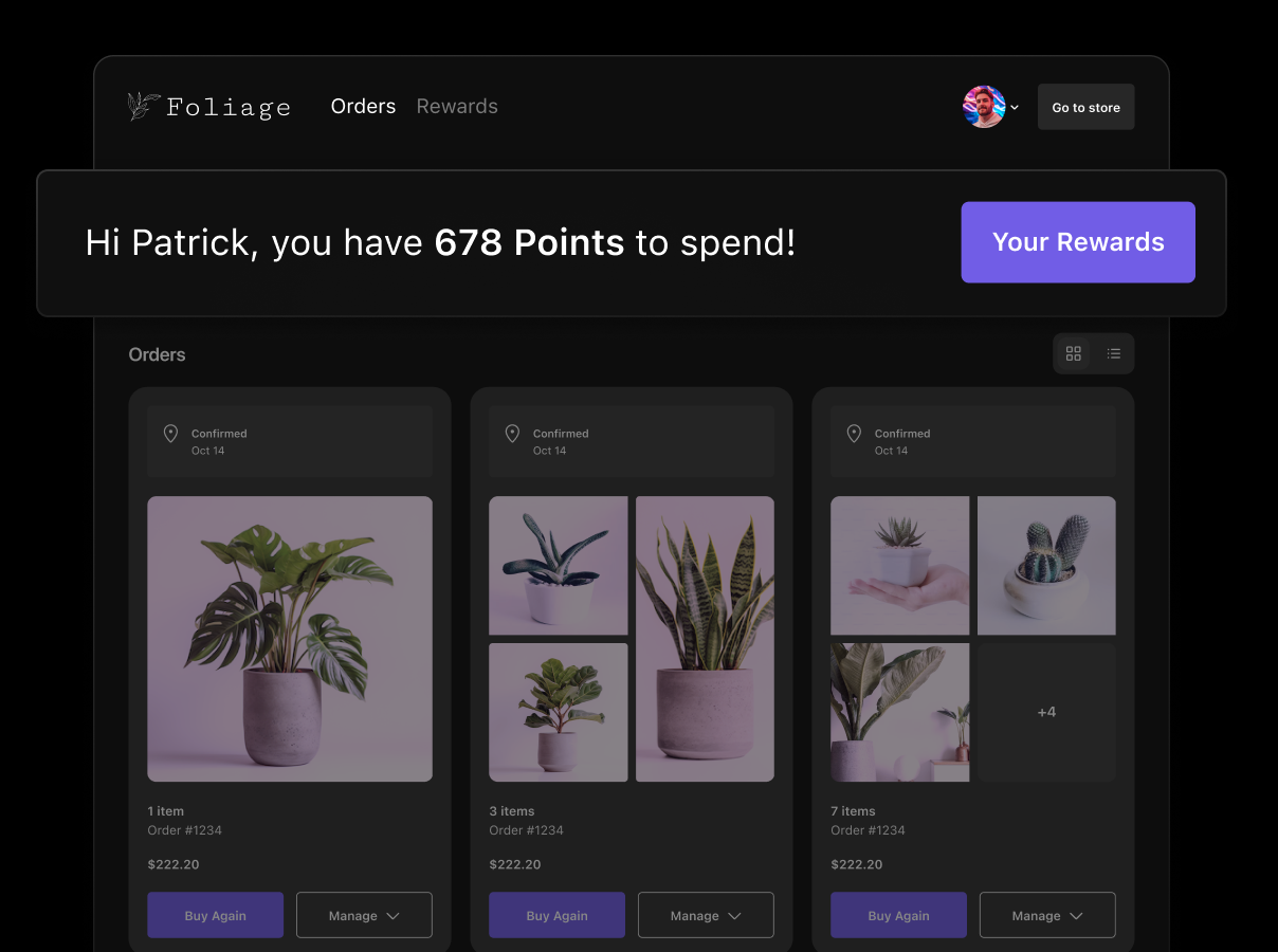 Increase engagement with Shopify Customer Account Extensions