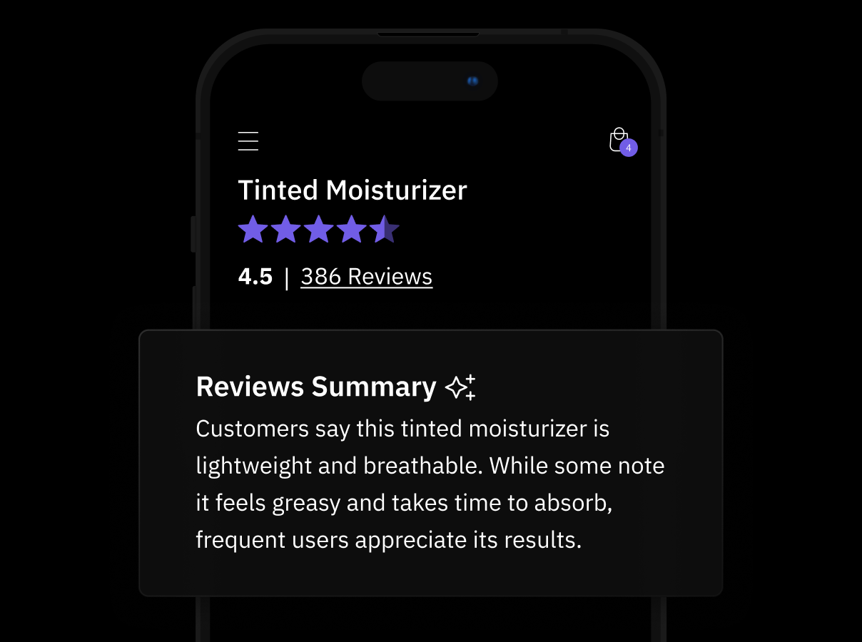 Drive faster conversions with AI-generated summaries
