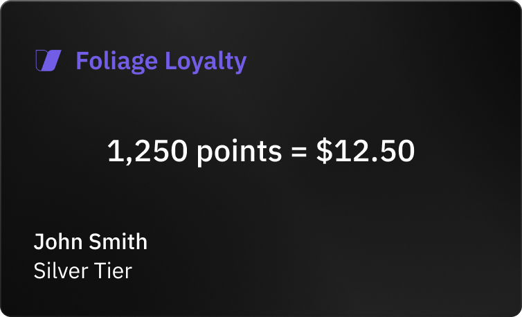 Digital Loyalty Card