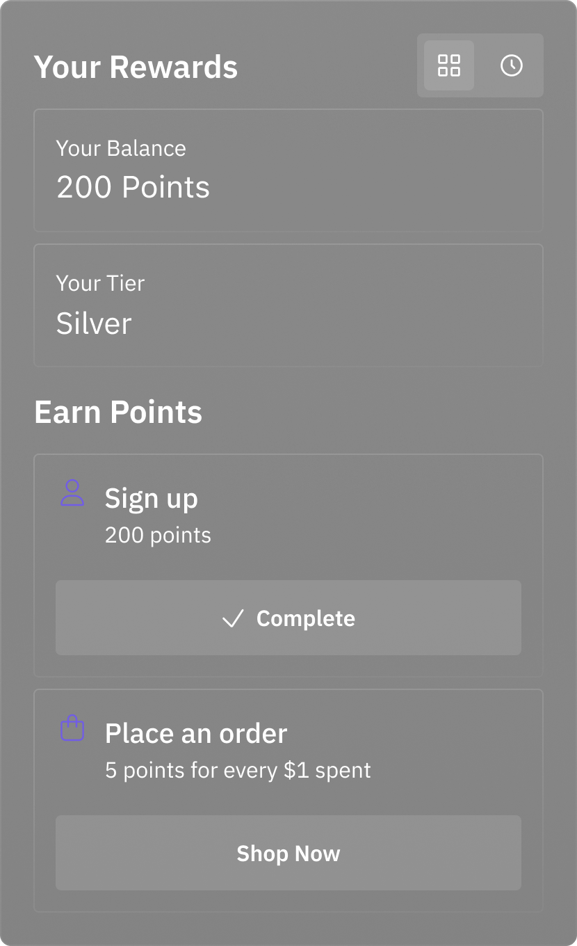 Customer Account Extension