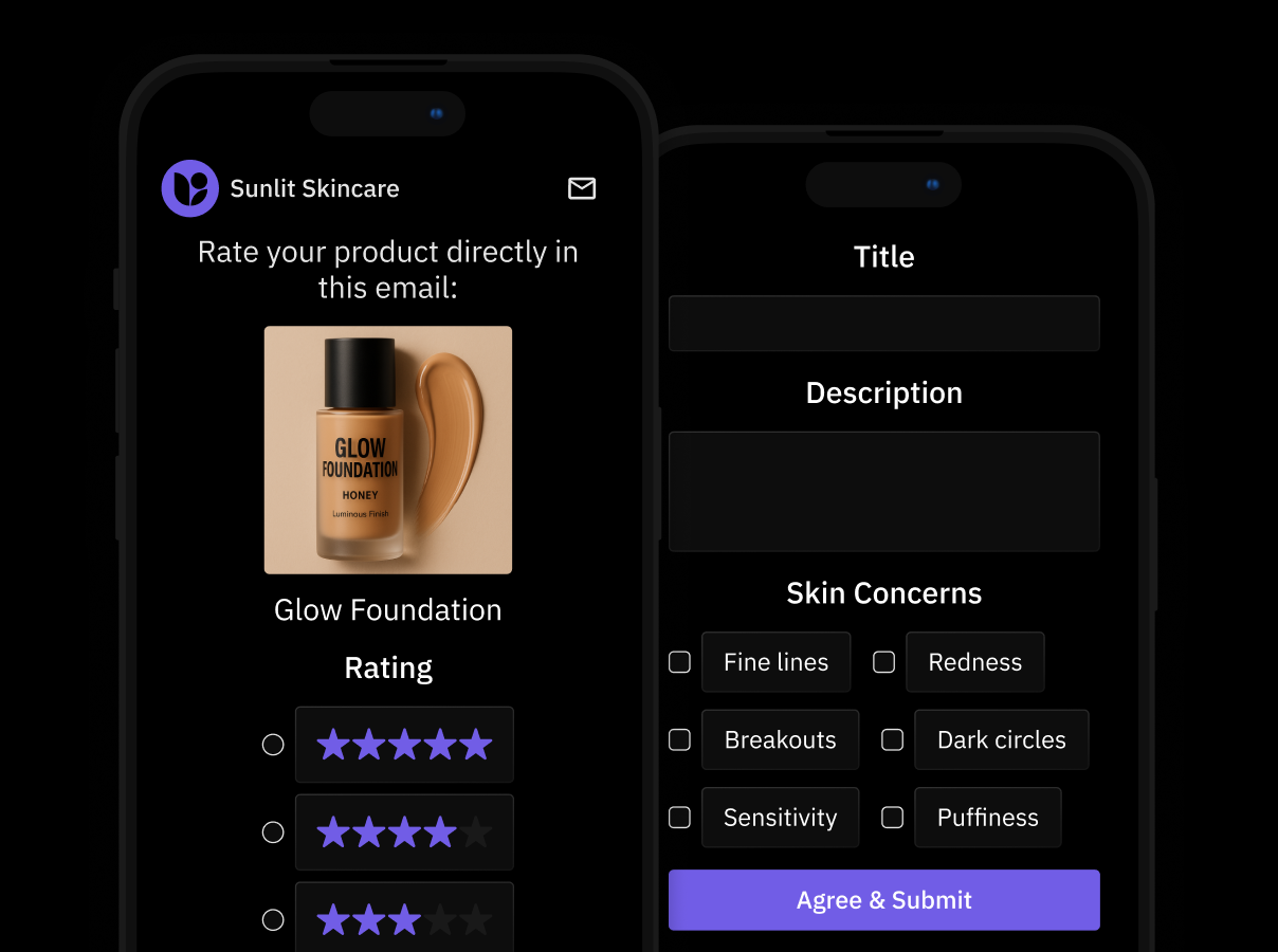 Streamline review collection with In-Mail