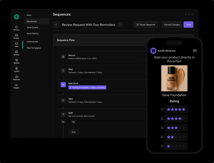 More Reviews. Faster.