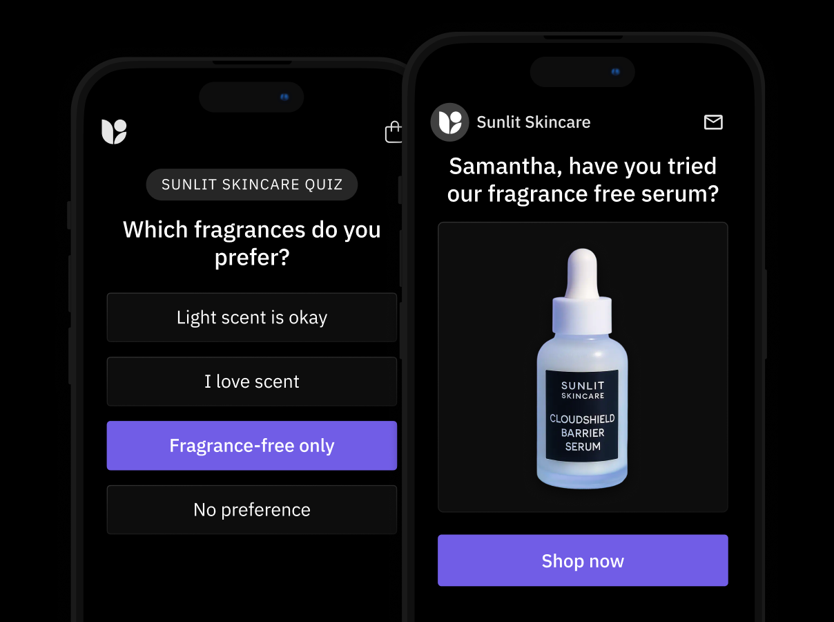 Enrich your customer profiles with Quizzes