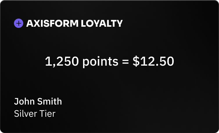 Digital Loyalty Card