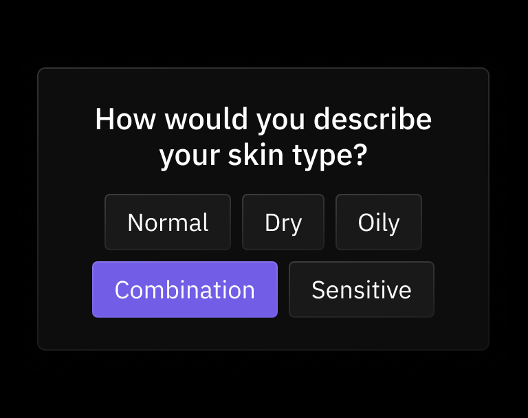 Question types